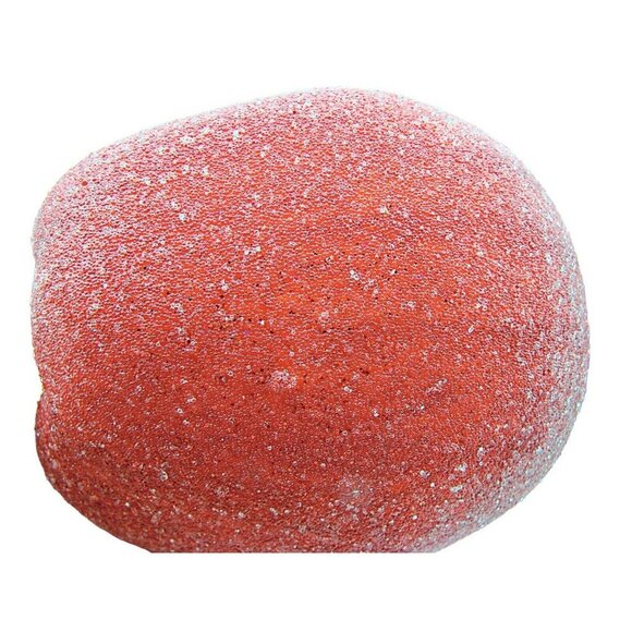 Lot 8 Ornaments Holiday Decor Sugar Glittered Beaded Fruit Apples Pears MCM Vtg - Picture 12 of 12